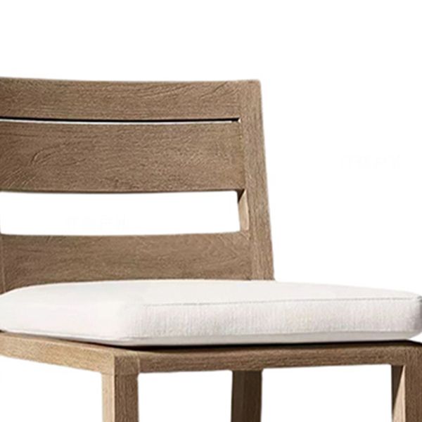 Modern Style Dining Set 1/5/7 Pcs Wood Frame Patio Dining Table and Chairs