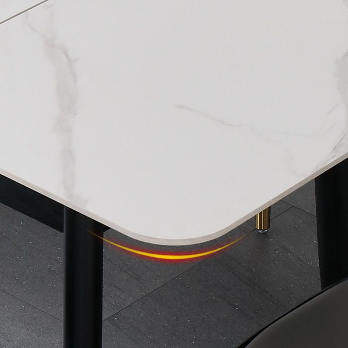 Modern 1/2/5/7 stuks dinette set rechthoekige eettafel set