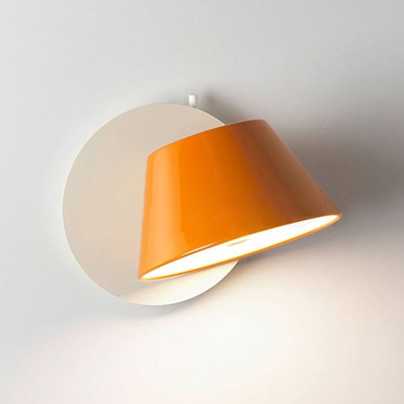 Nordic 1 - Light LED Wall Light Adjustable Iron Wall Sconce in 3 Colors