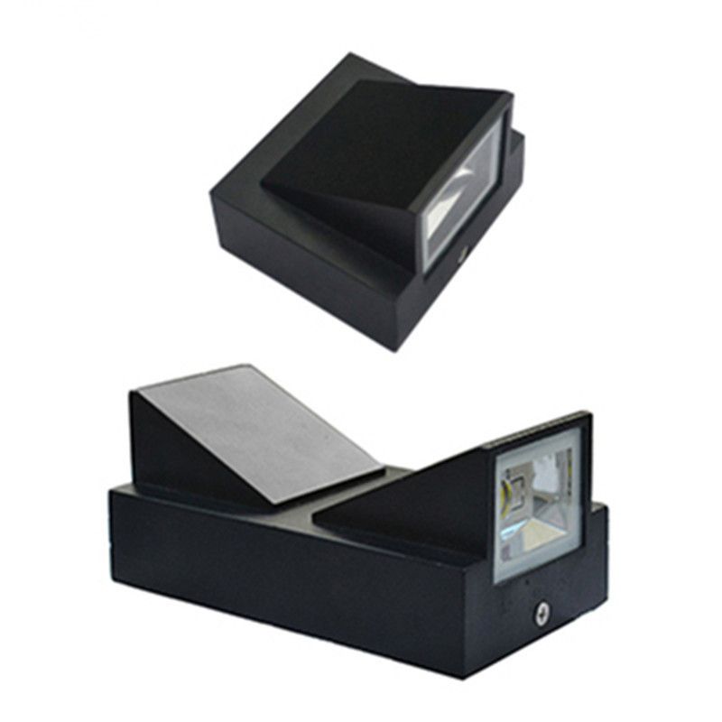 Black Wall Lamp Modern Style Wall Mount Lamp with Acrylic Shade for Bedroom
