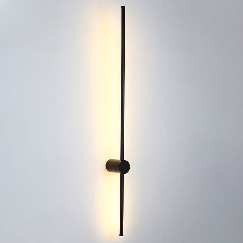 Lámpara de pared LED de tira larga de 360 ​​° de 360 ​​° Luz de línea de minimalismo de estilo nórdico para escaleras de pasillo