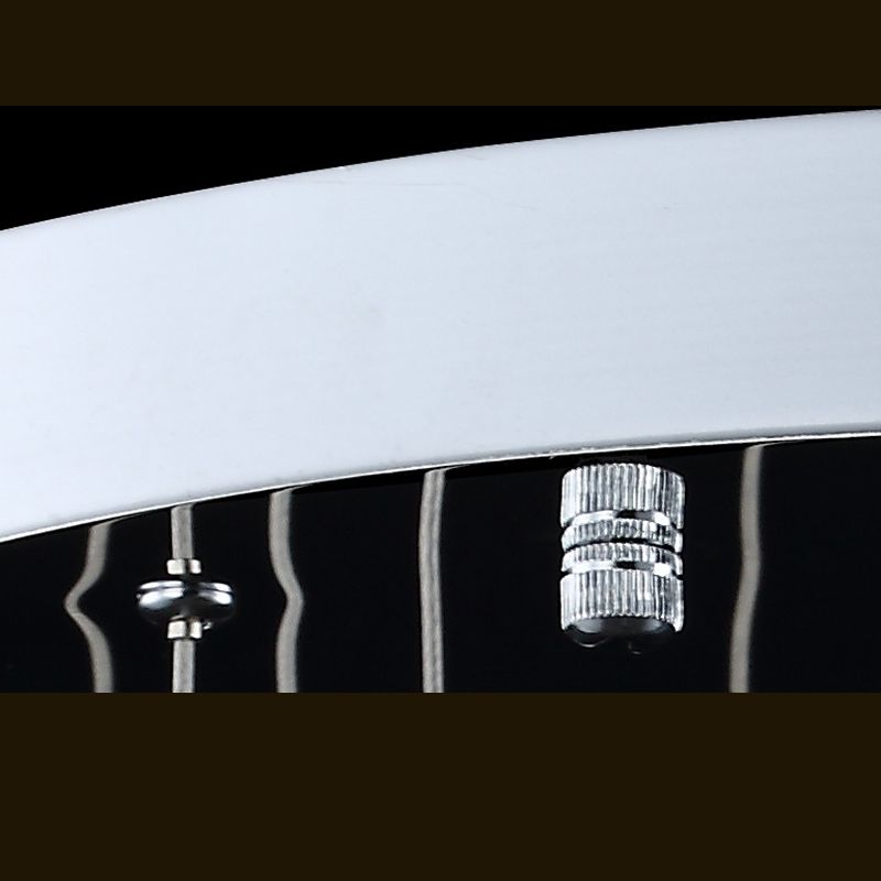 Chrome Ball Hanglamp Lichte armatuur Modern helder glas Hanglicht voor Spiral Trap