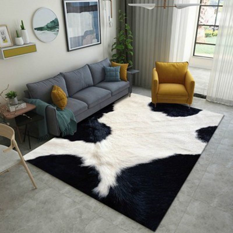 Tribal Animal Printed Carpet Polyester Indoor Rug Stain Resistant Area Carpet for Living Room