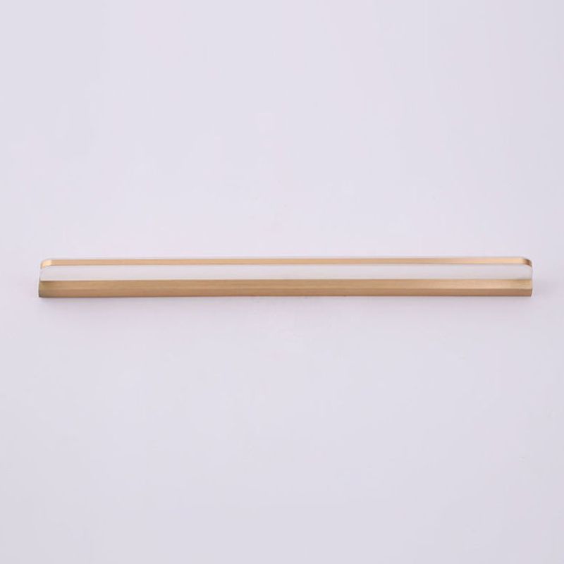 Linear Sconce Light Fixture Modern Style LED Metal Wall Mounted Light with Body Induction