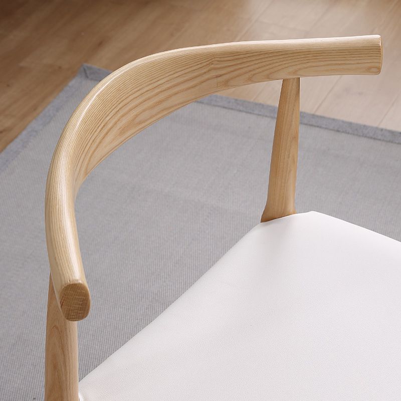 Traditional Side Chair Wood Open Back Dining Room Chair for Kitchen