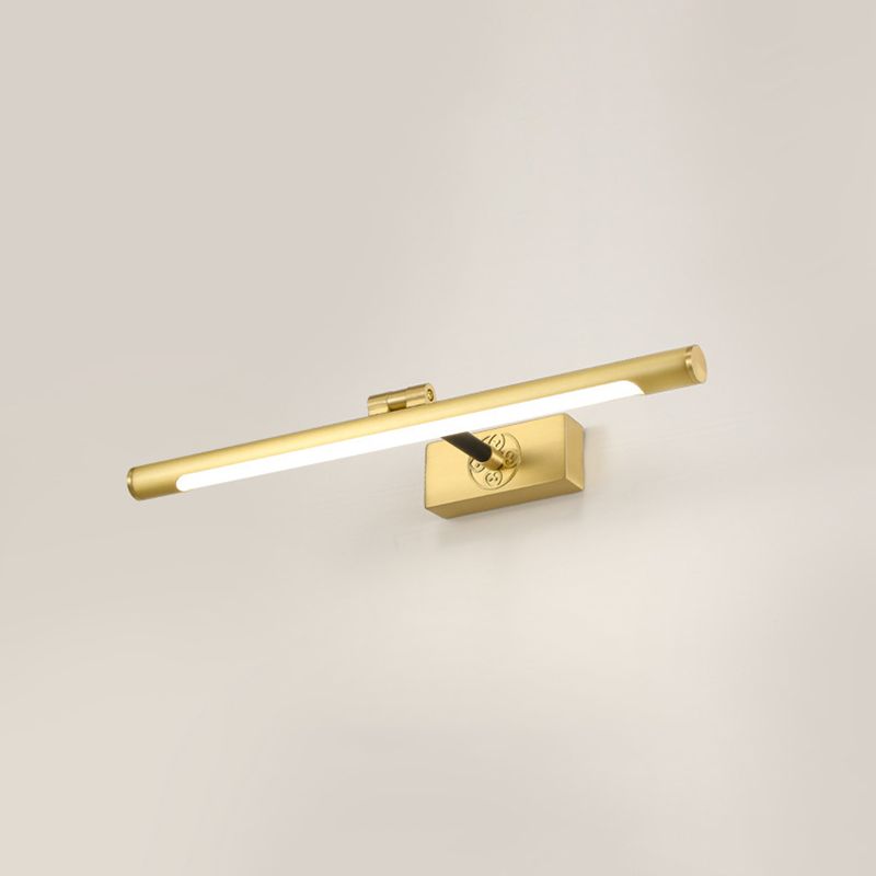 Linear Metal Wall Mounted Lights Contemporary Wall Mounted Light Fixture for Bathroom