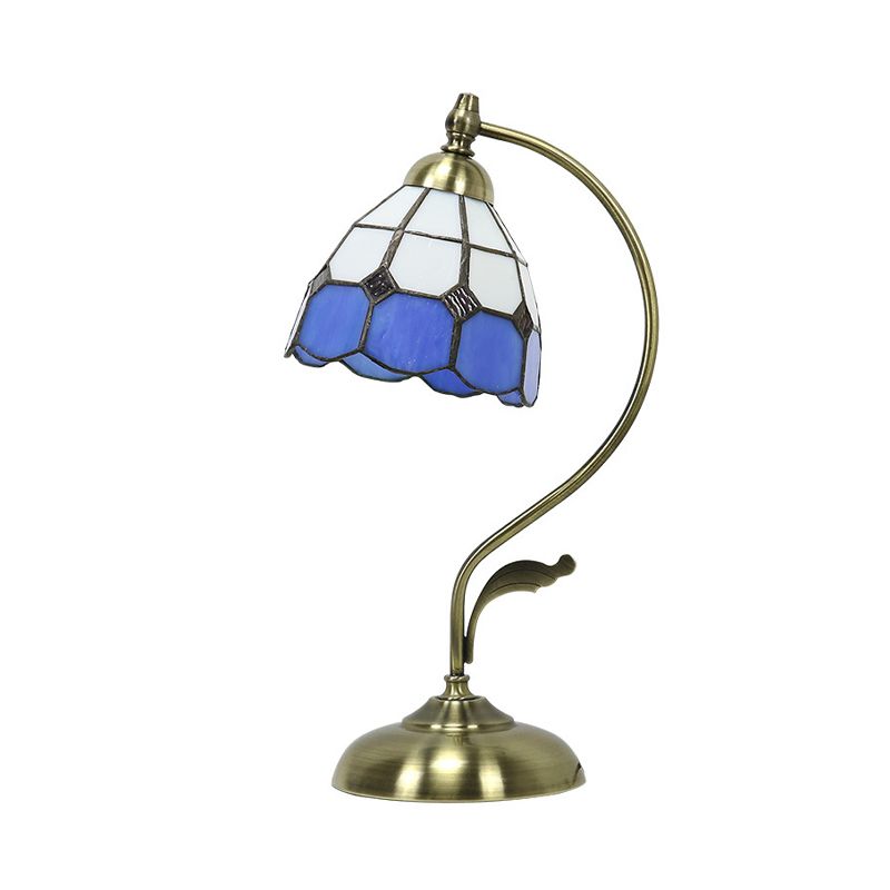 Tiffany Style Desk Light 1-Light Table Lamp Fixture for Bedroom