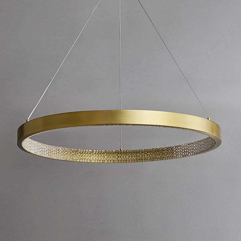 Metal Hanging Light Fixtures Postmodern Chandelier Pendant Light for Living Room