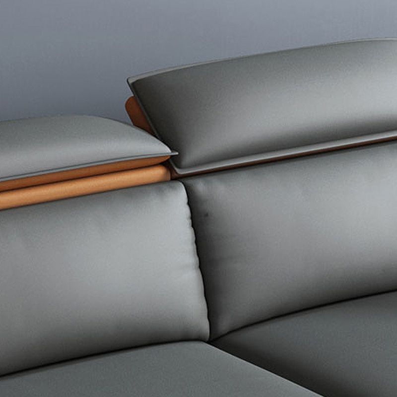 118.11 "LX 66.93" W x 37.4 "H -Sofa und Chaise Stoffkissen zurück -Abschnitte