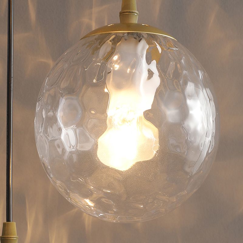 Kugelförmige Formglasanhänger Lichter Moderne Stil einzelne hängende Lampen
