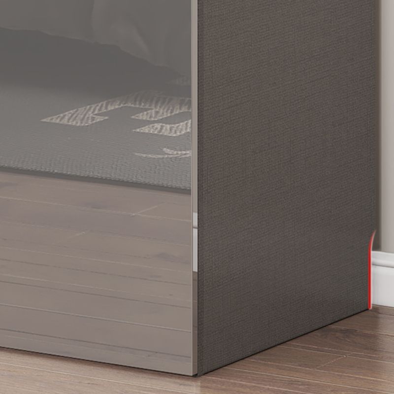 Engineered Wood Wardrobe Closet with Shelves Modern Wardrobe Cabinet for Home