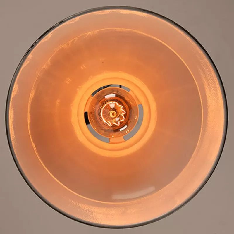 Rame rustico/beige/ruggine/grigio fienile illuminazione a sospensione in stile ferro da casa 1 ristorante leggero lampada a soffitto