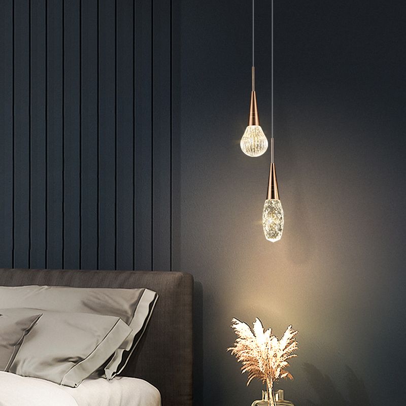 Lumières suspendues de ménage minimaliste