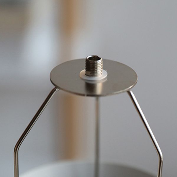 Halbkreis-Schlafzimmertischlampe Harz Minimalistische Nachttischlampe