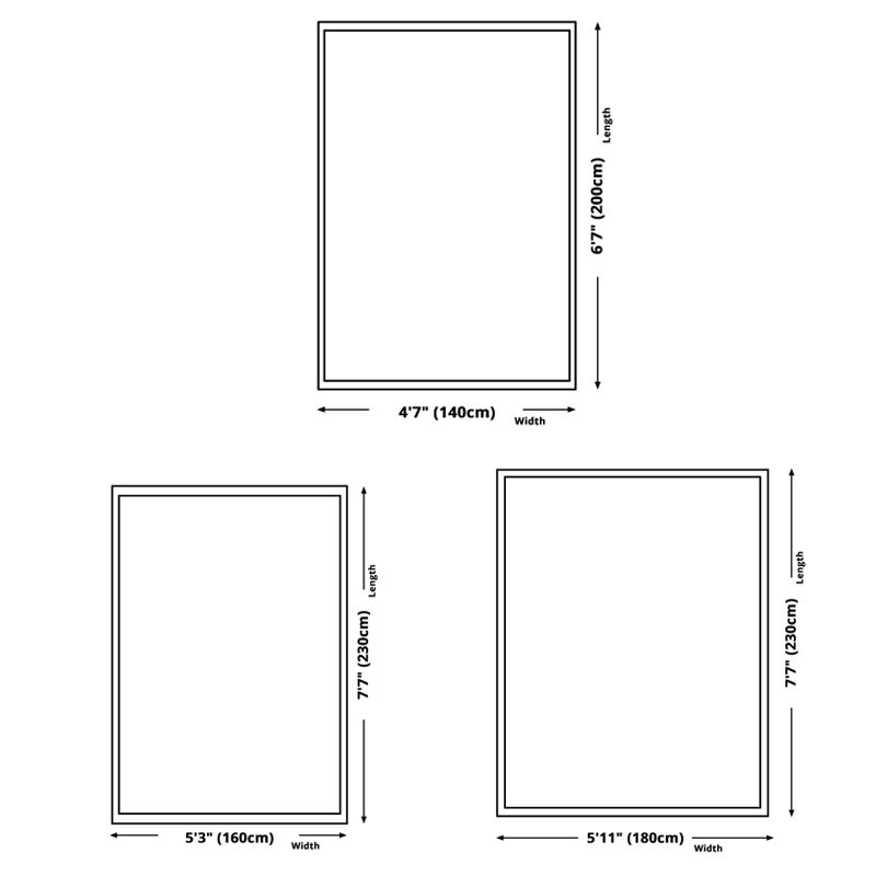 Grey Color Block Indoor Rug Polyester Modern Carpet Anti-Slip Area Rug for Living Room