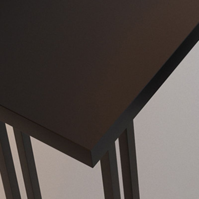 Solid Wood Bar Dinner Table Contemporary Bar Table with Sled Base