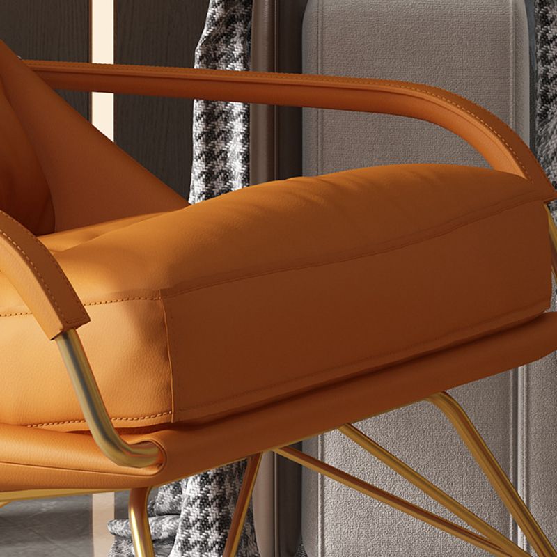 Glam Style Mother Feeding Sofa Rocking Chair Indoor Rocking Chair with Ottoman