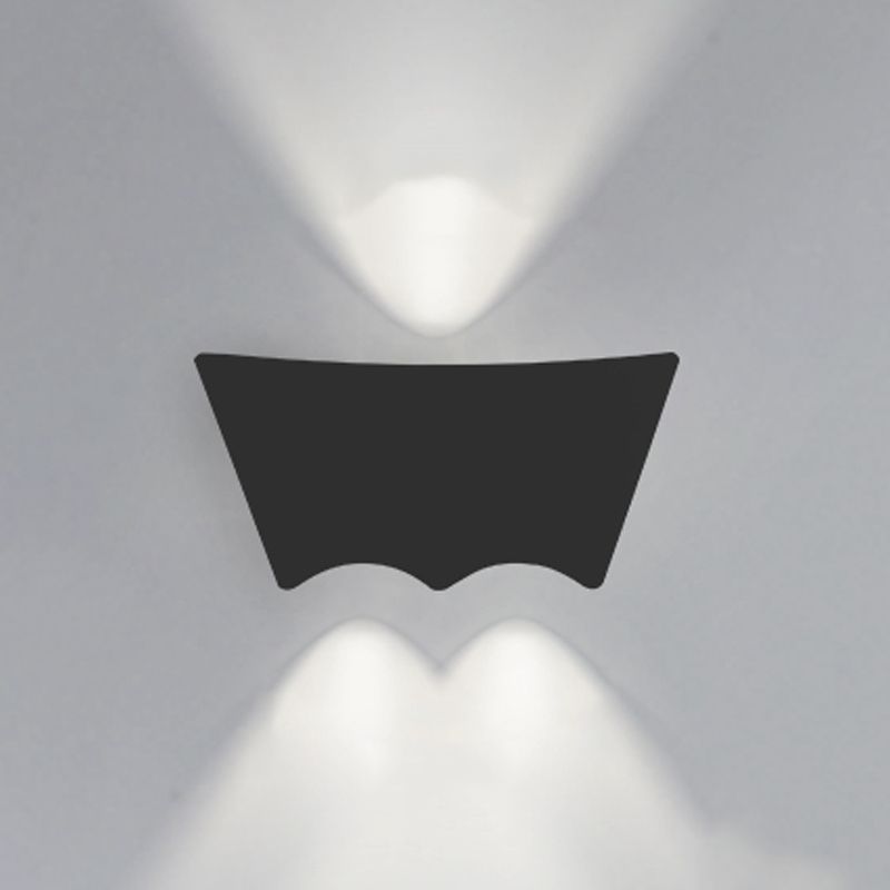 Contemporary Style Geometric Wall Mounted Lamps Metal Multi Lights Wall Washer Sconce