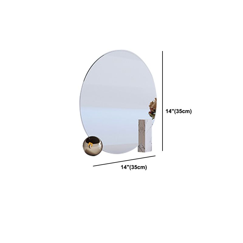 Mirrored Wood Makeup Dressing Table Modern Style Stool Set in White