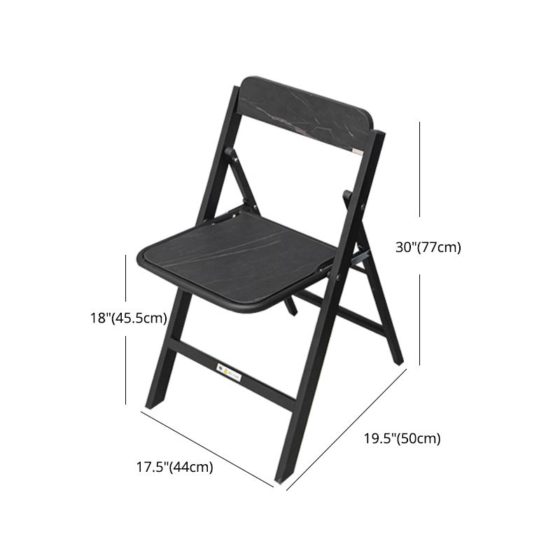 Modern 1/2/5/7 Pieces Foldable Dinette Set Black Wood Dining Table Set for Kitchen