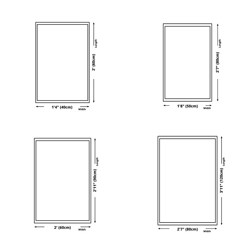 Orange Modern Indoor Rug Polyester Graphic Rug Non-Slip Backing Rug for Home Decor