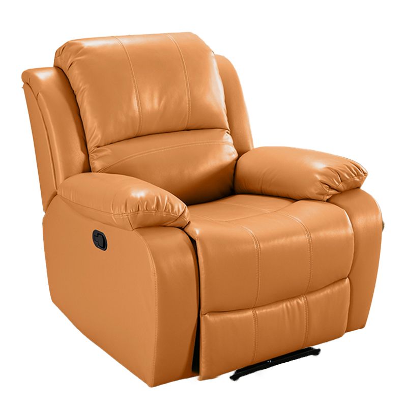 Modern Faux Leather Standard Recliner Swivel Rocker Recliner Chair