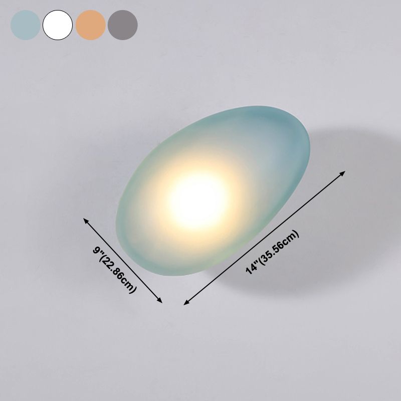 Luces de apliques de pared geométricos de estilo moderno 1 Videra de montaje de pared ligero