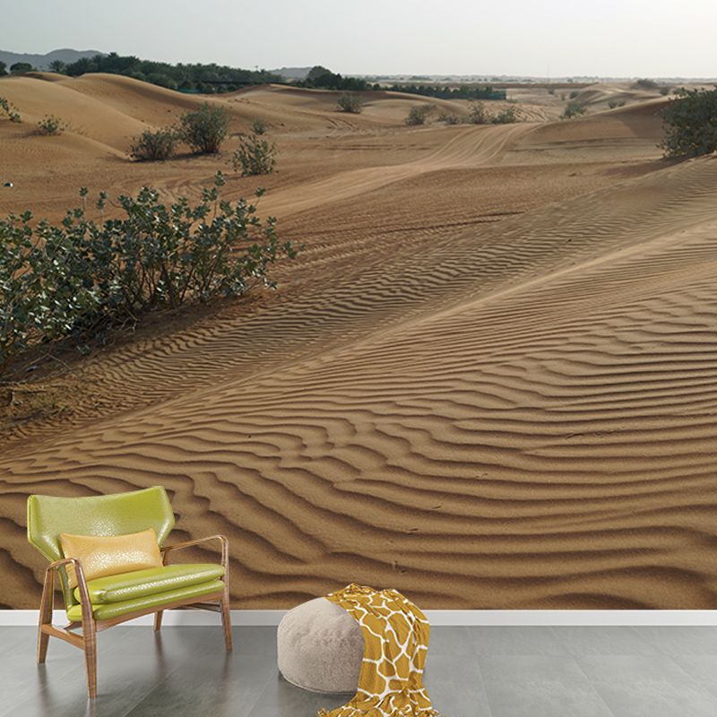Desert Landscape Wall Murals for Guest Room Water Resistant Wall Decor, Customized Size