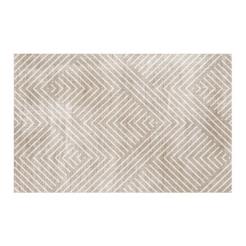 Tapis moderne wabi-sabi simple tapis de tapis simple polyester le tapis de support non glissant pour la décoration intérieure