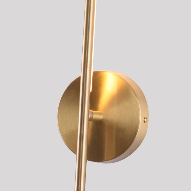1-Light Modern Wall Lights Metal Linear Wall Mounted Lamps for Bedroom