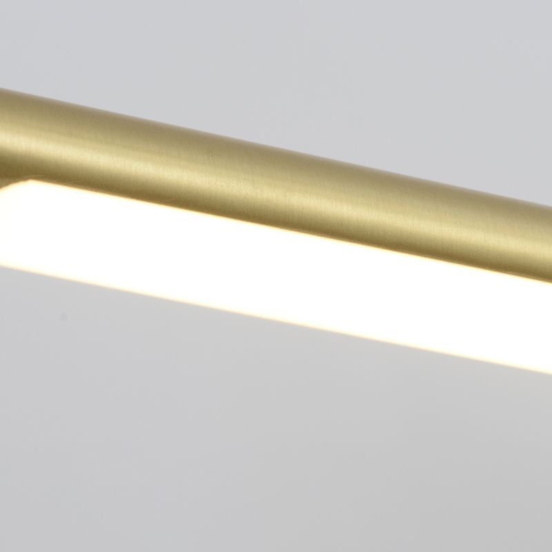 Mid-secolo stile di lusso a parete lineare a parete vanity luci in metallo illuminazione da vanità con corna