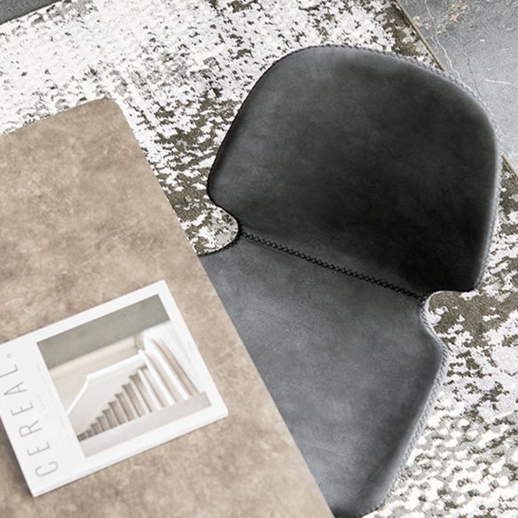 Moderne Metallküche Essnetzstuhl Schwarzer Flügelback Side Ess Side Chair