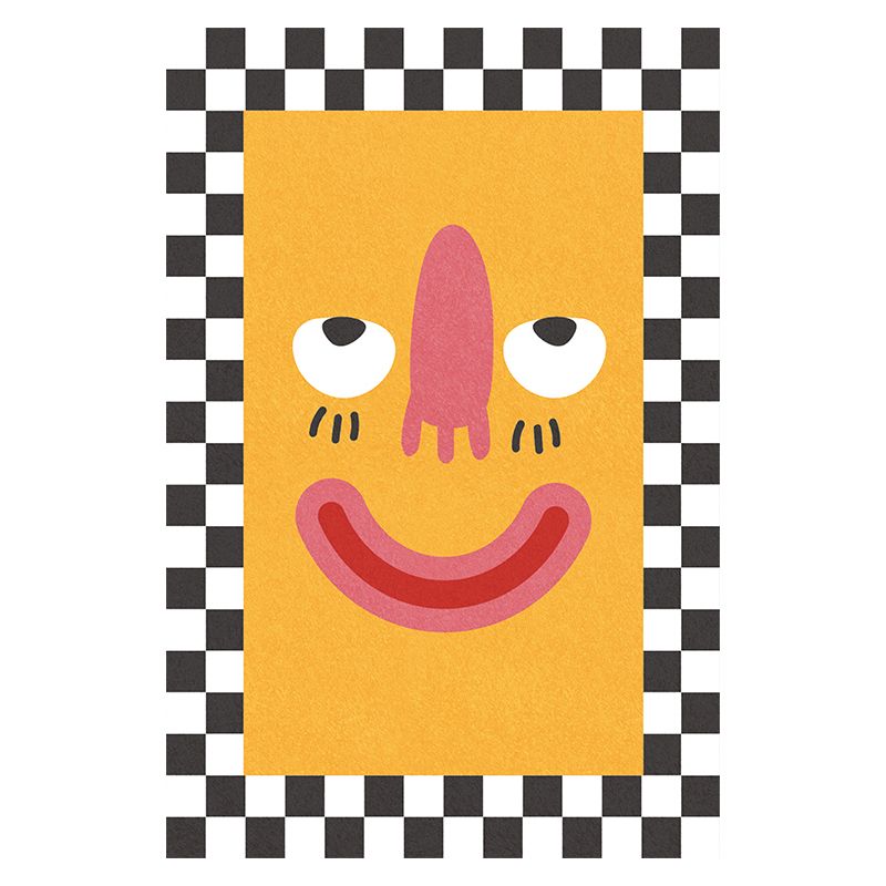 Stijlvolle moderne tapijt geometrische print polyester gebied Tapijt niet-slip achterste ruggebied tapijt voor woonkamer