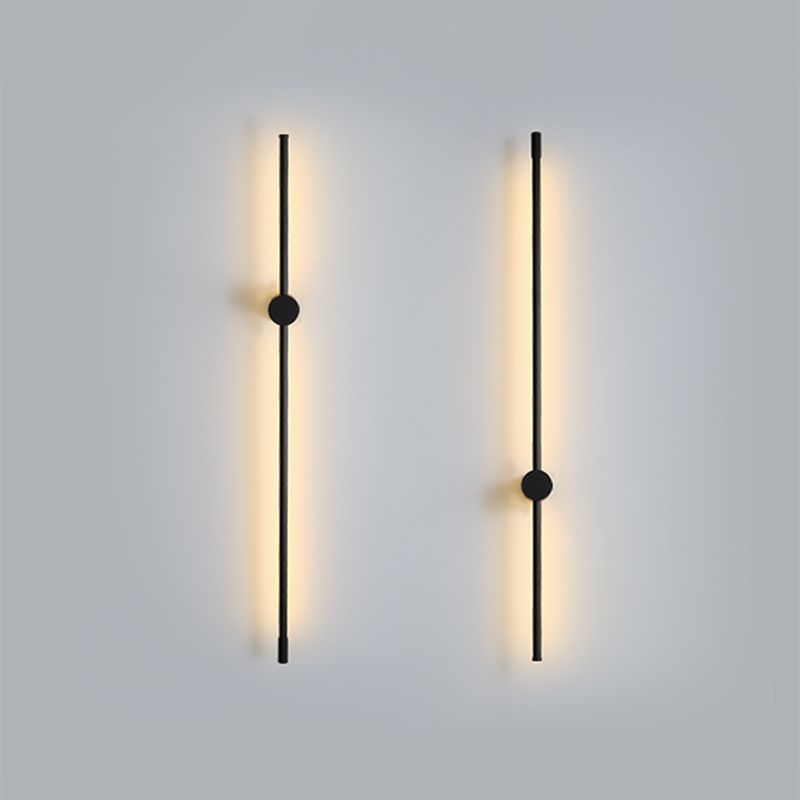 Modern Style Metallic Linear Wall Light Creative Lighting for Drawing Room Living Room