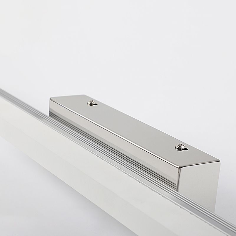 LED Vanity Light Contemporary Mirror Front Lighting with Acrylic Shade for Bathroom
