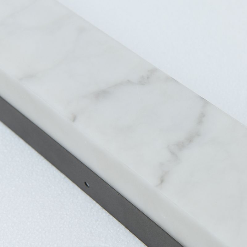 Rectangle Shade Wall Sconce Contemporary Outdoor Wall Light Fixture for Courtyard