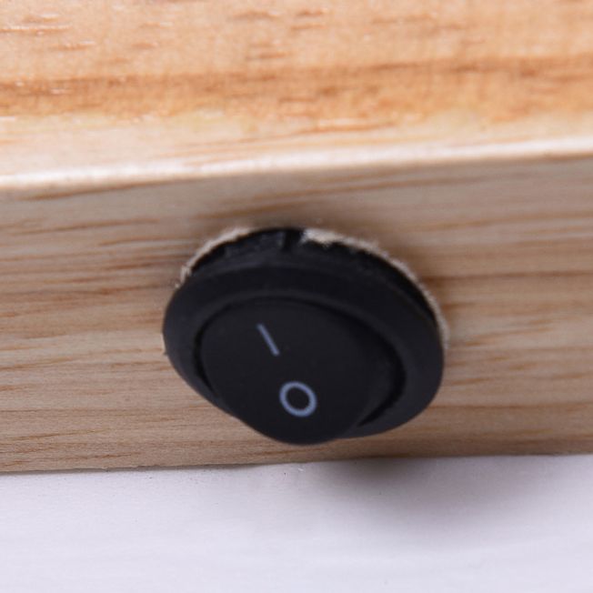 Dressing Table Decoration Vanity Wall Light Wooden LED Vanity Light Bar for Bathroom