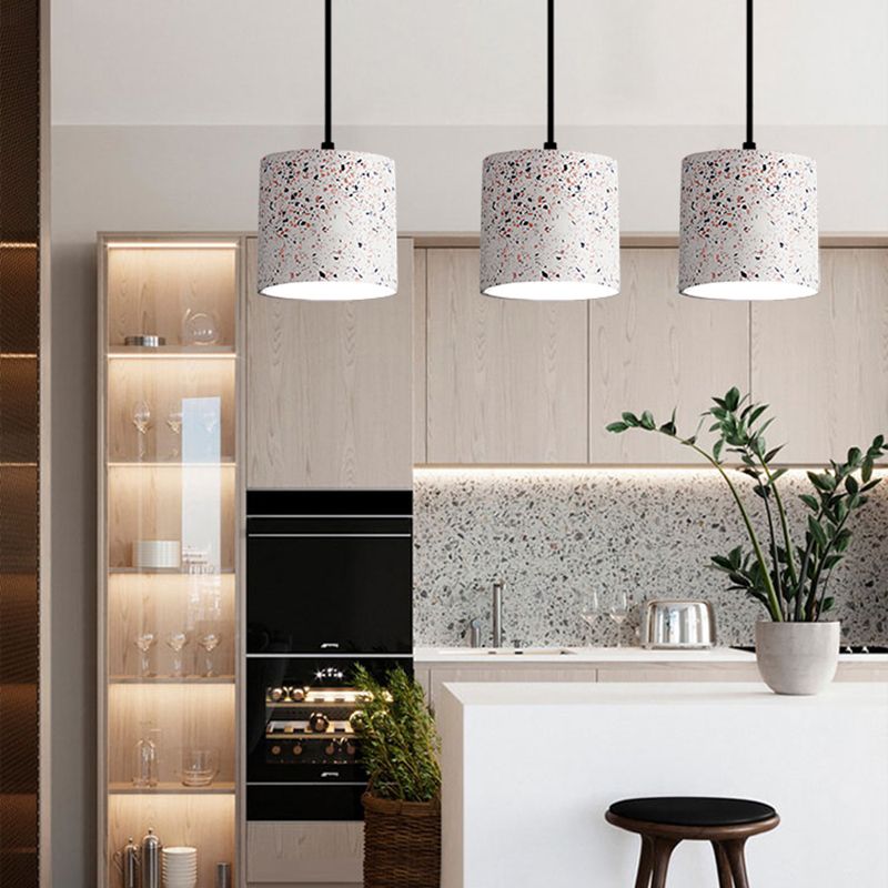 Lampe de suspension de plafond de style moderne.