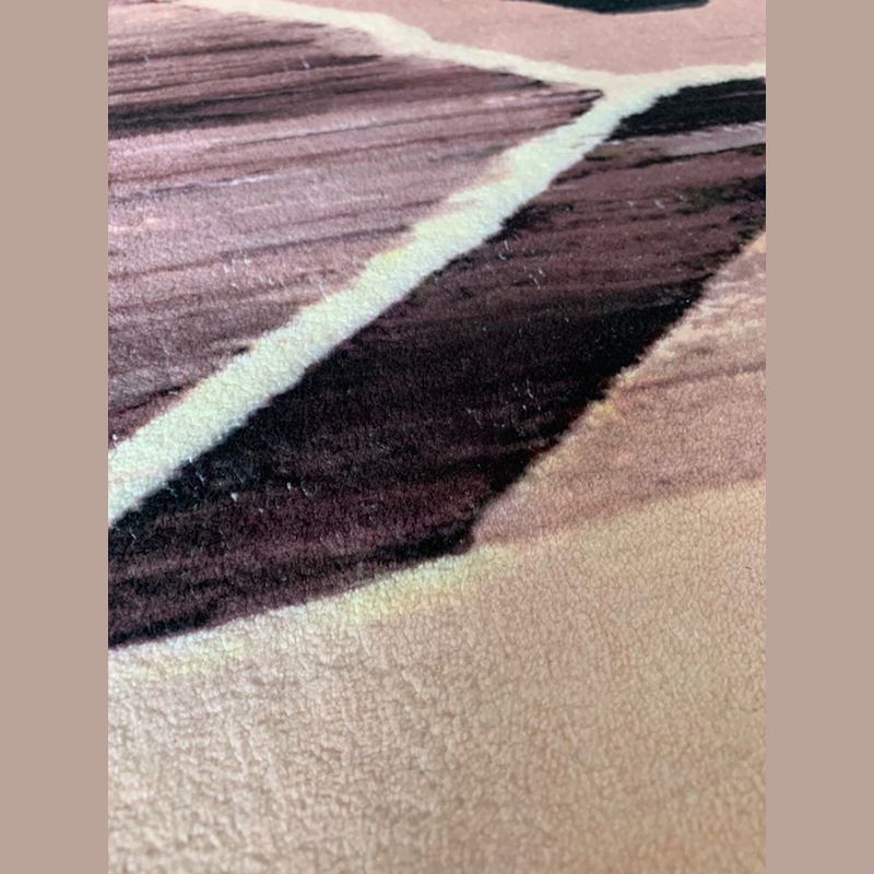 Ausgefallener Marokko-Teppich Antiquitätenmuster Polyester Fläche Teppich Anti-Rutsch-Teppich für Wohnzimmer