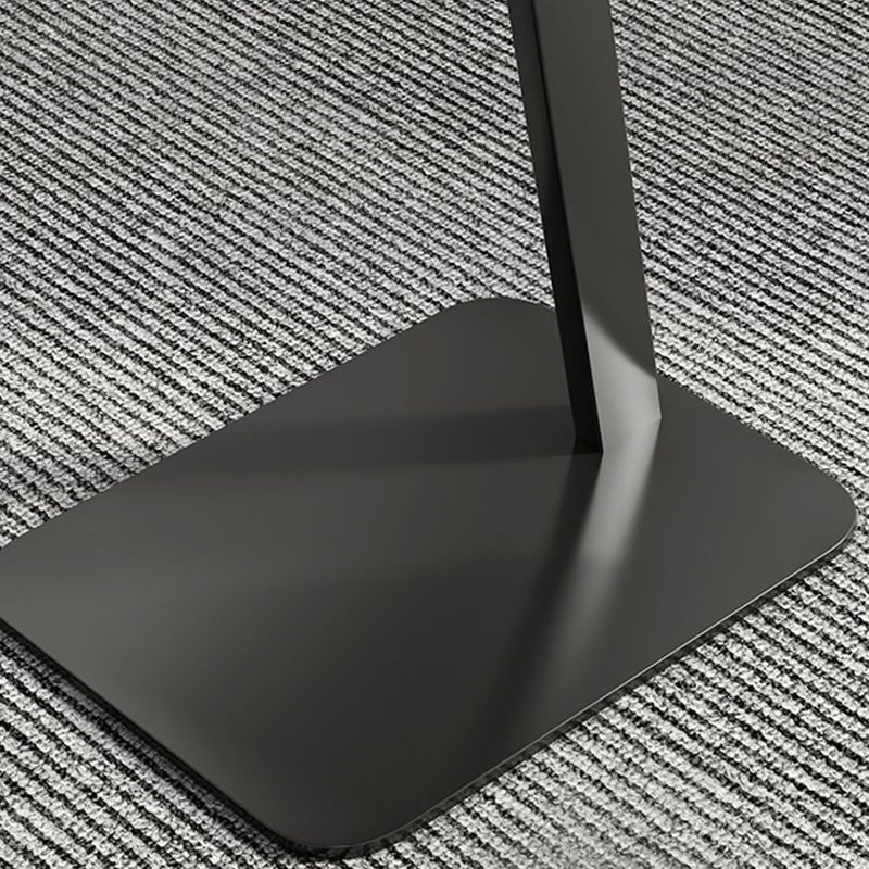 Modernistic Living Room Double Tier Geometric with Storage Pedestal Side Table