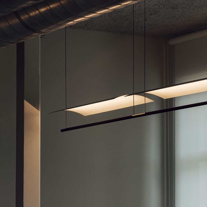 Restruction de lampes suspendues de l'île moderne Restaurant des luminaires suspendus avec de l'ombre en métal