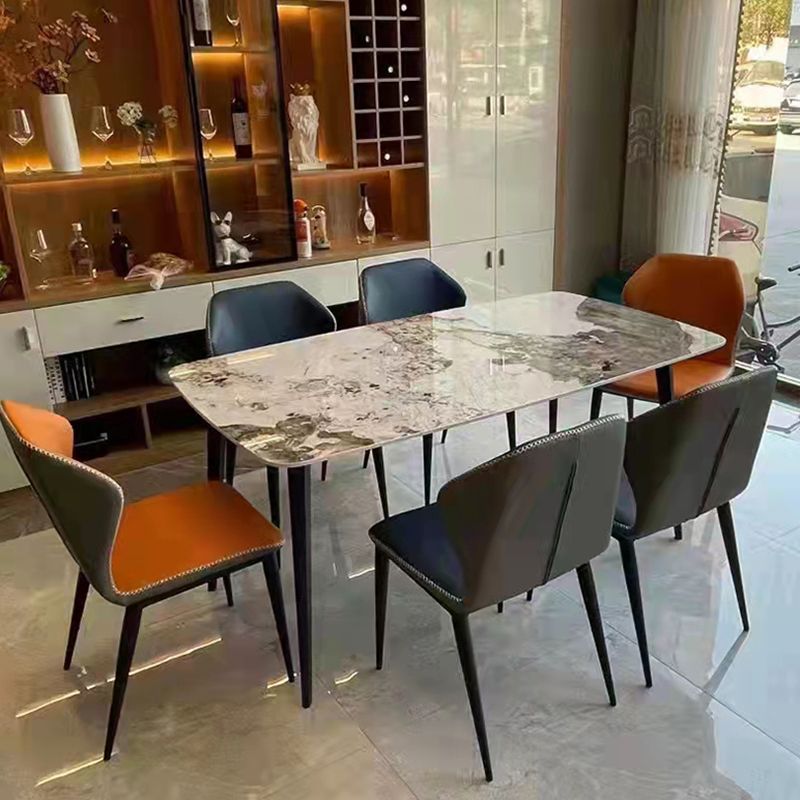 Home Dining Table Industrial Dining Room Table of Sintered Stone