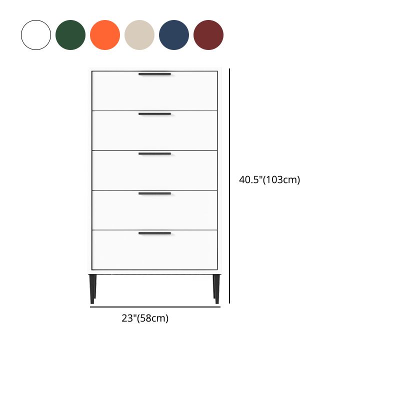 Modern Chest with 3/4/5 Drawers Accent Chest for Living Room