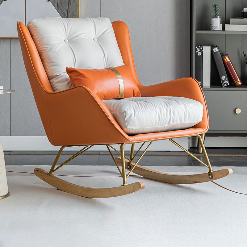 Living Room Light Luxury Rocking Chair Modern Family Lazy Sofa Chair