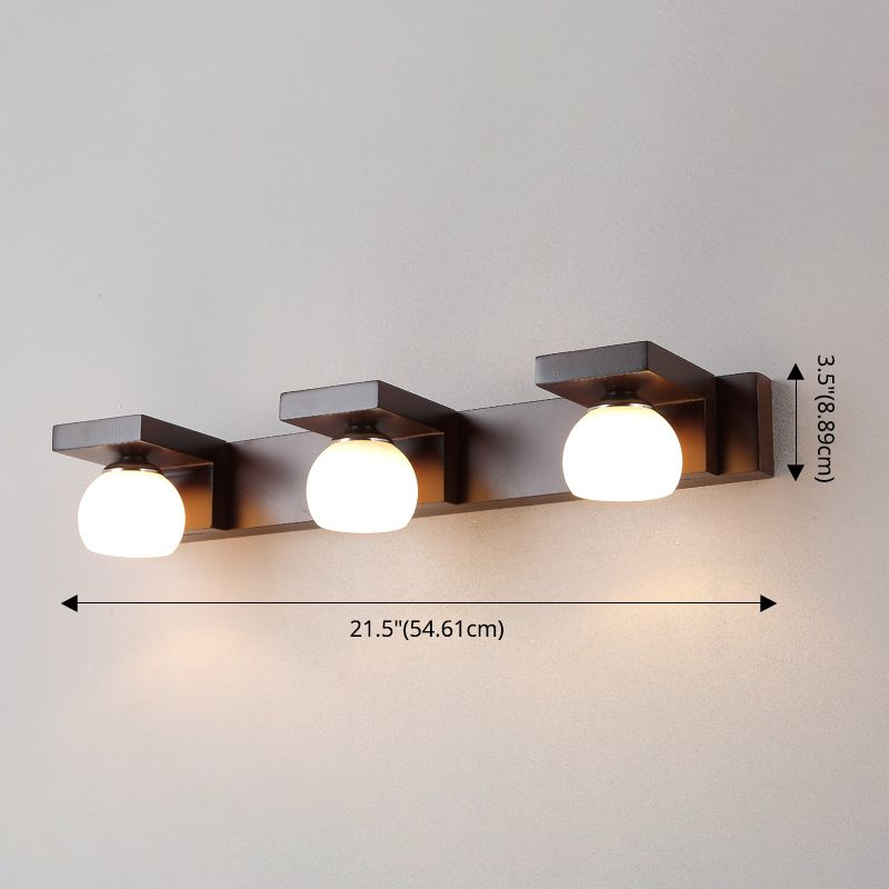 Simplicità contemporanea Global Vanity Sconce Lights Wall Wall Monte Lampada per bagno