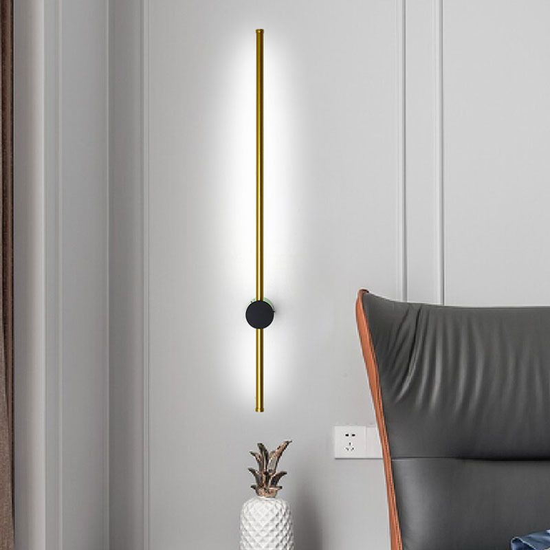 Lampade a parete lineare in alluminio semplice design semplice stile a led lampade a LED