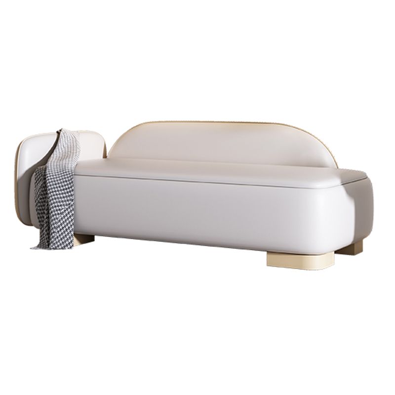 Modern Style Genuine Leather Lounge Chair for Living Room and Bedroom