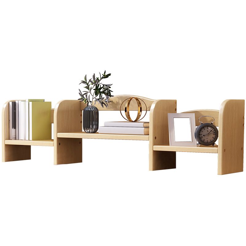 10.5" W Bookshelf Modern Wooden Geometric Bookcase for Home Office