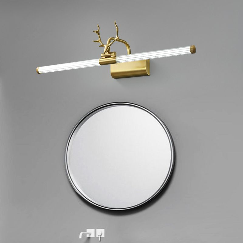 Stylish Postmodern deer horn Lighting with Metal and Acrylic for Bathroom Washing Room