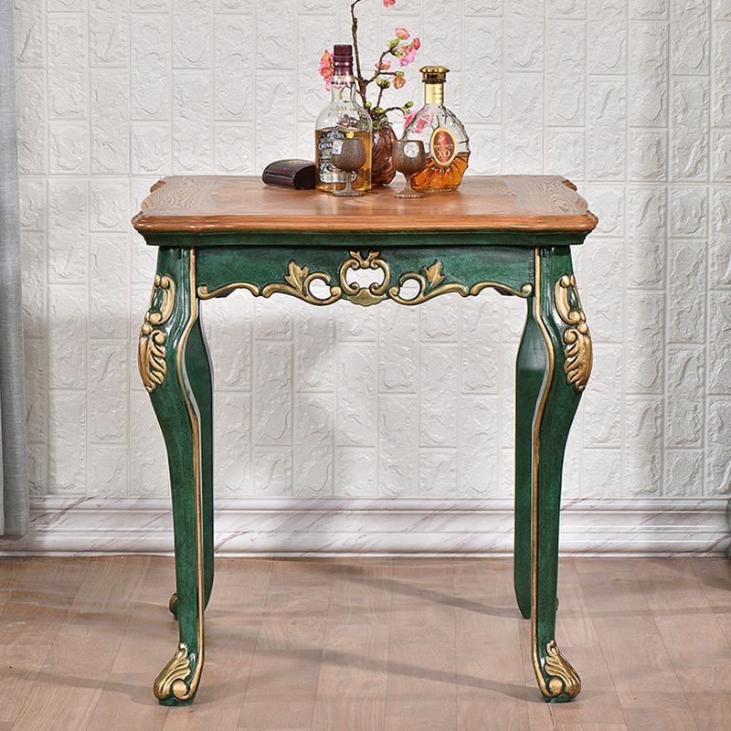 Solid Wood 4-foot Dining Table Midcentury Style Furniture for Indoor